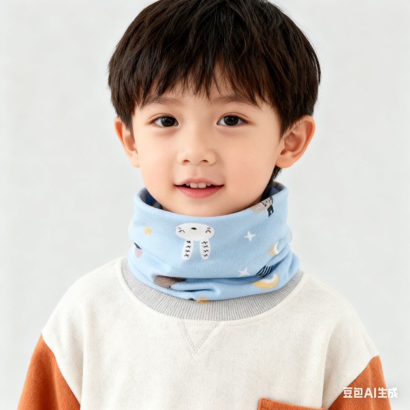 Winter Clothing For Babies - Korean Style Kids Neck Warmer Winter