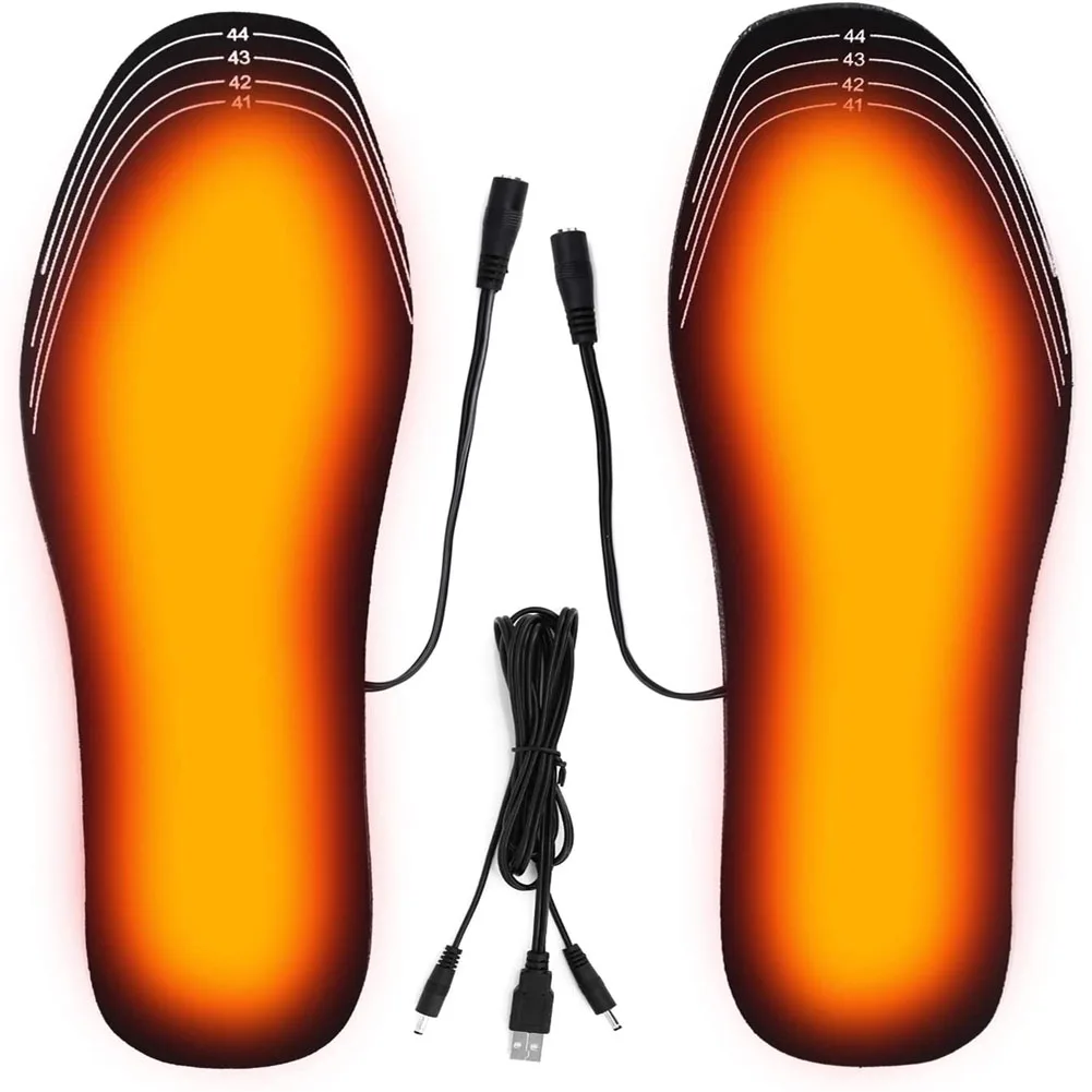 Heated Insole Rechargeable - USB Heated Shoe Insoles Electric Foot