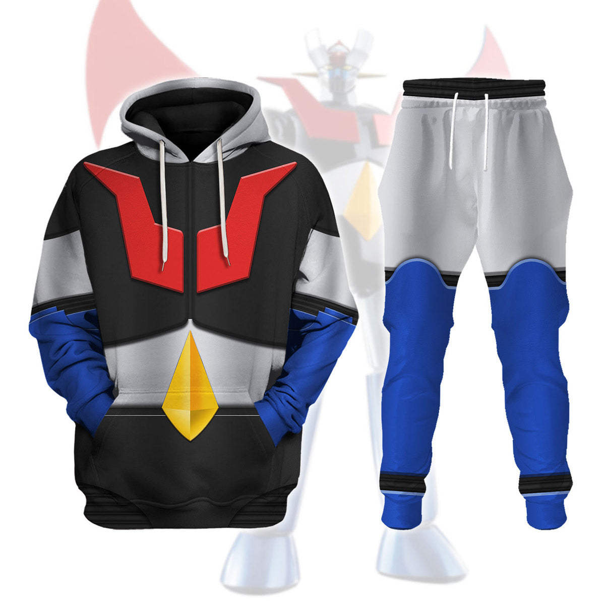 Winter Clothing Usa - Anime Mazinger Z Cosplay 3D Print