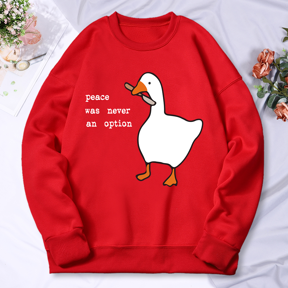 Peace Was Never An Option Goos - Winter Clothing Options avis et prix