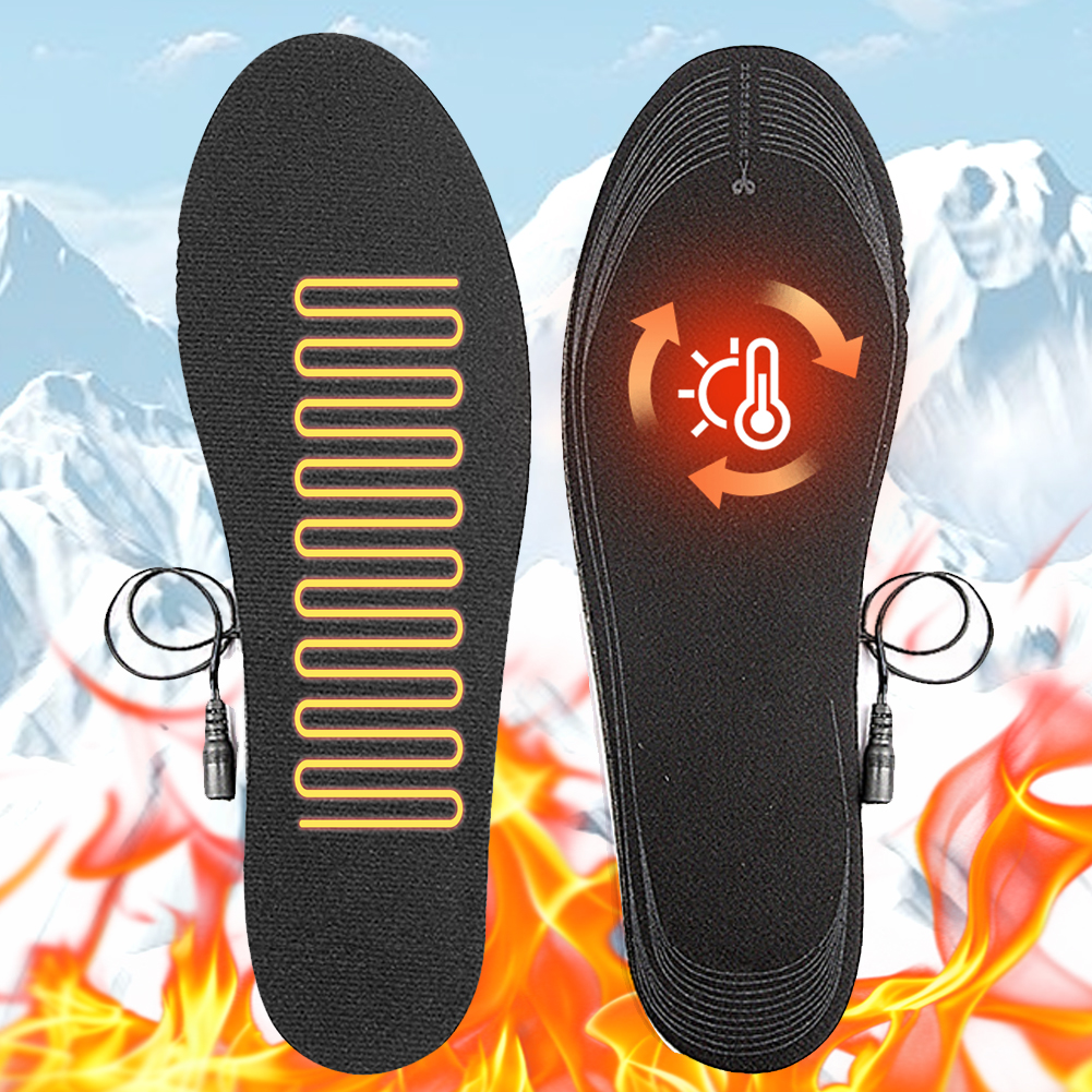 USB Heated Shoe Insoles Electr - Heated Insole Rechargeable avis et prix
