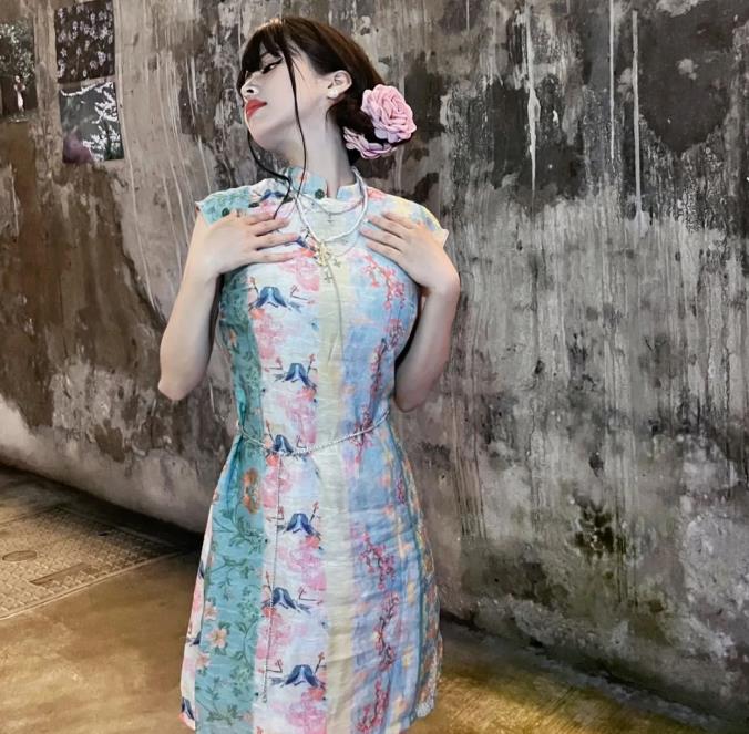 Vintage Cheongsam High Waist P - Winter Clothing Aesthetic avis et prix