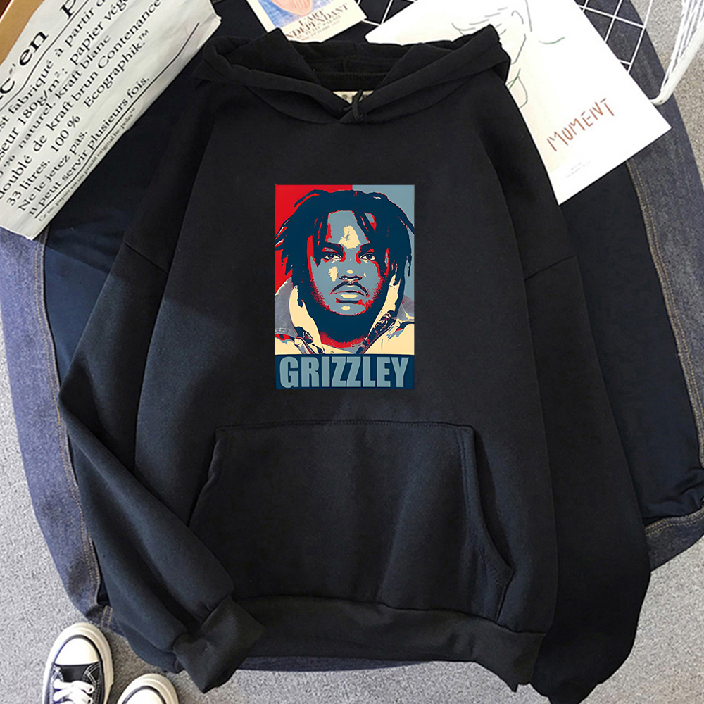 Tee Grizzley Hooded Long-sleev - Winter Clothing Drawing avis et prix