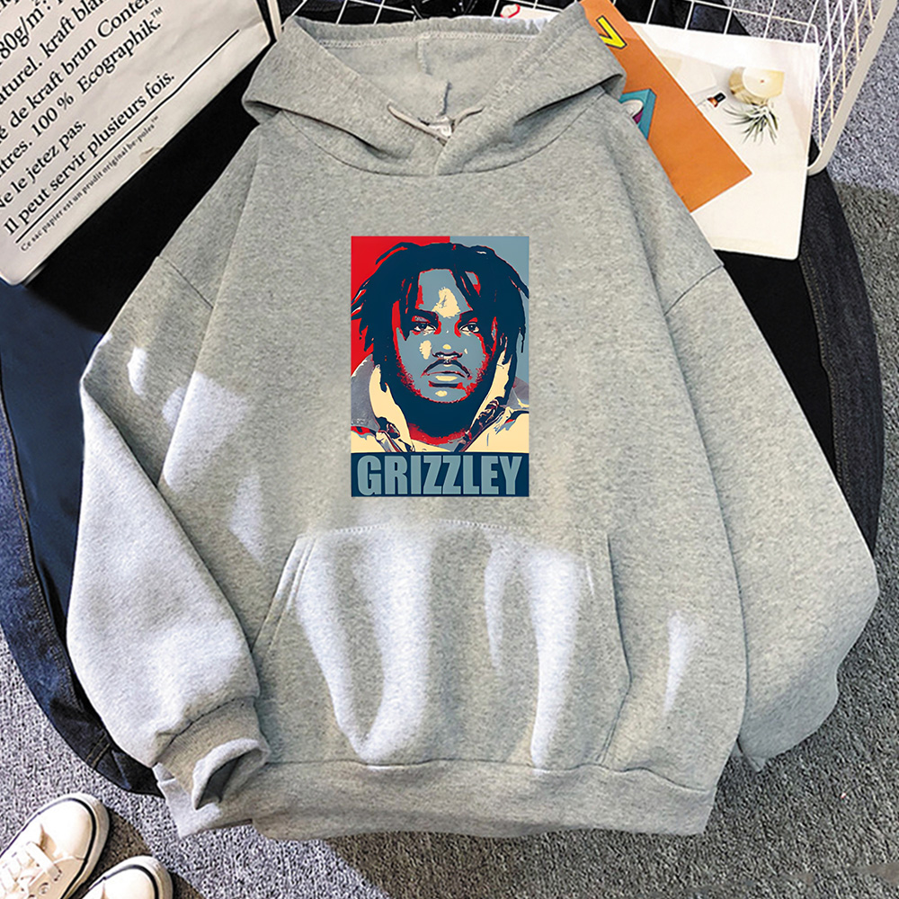 Tee Grizzley Hooded Long-sleev - Winter Clothing Drawing avis et prix