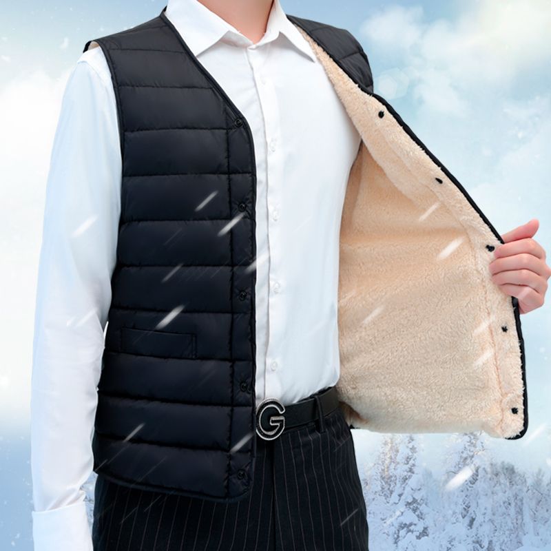 Plus Size Men's Winter Vest Th - Winter Clothing Activity avis et prix