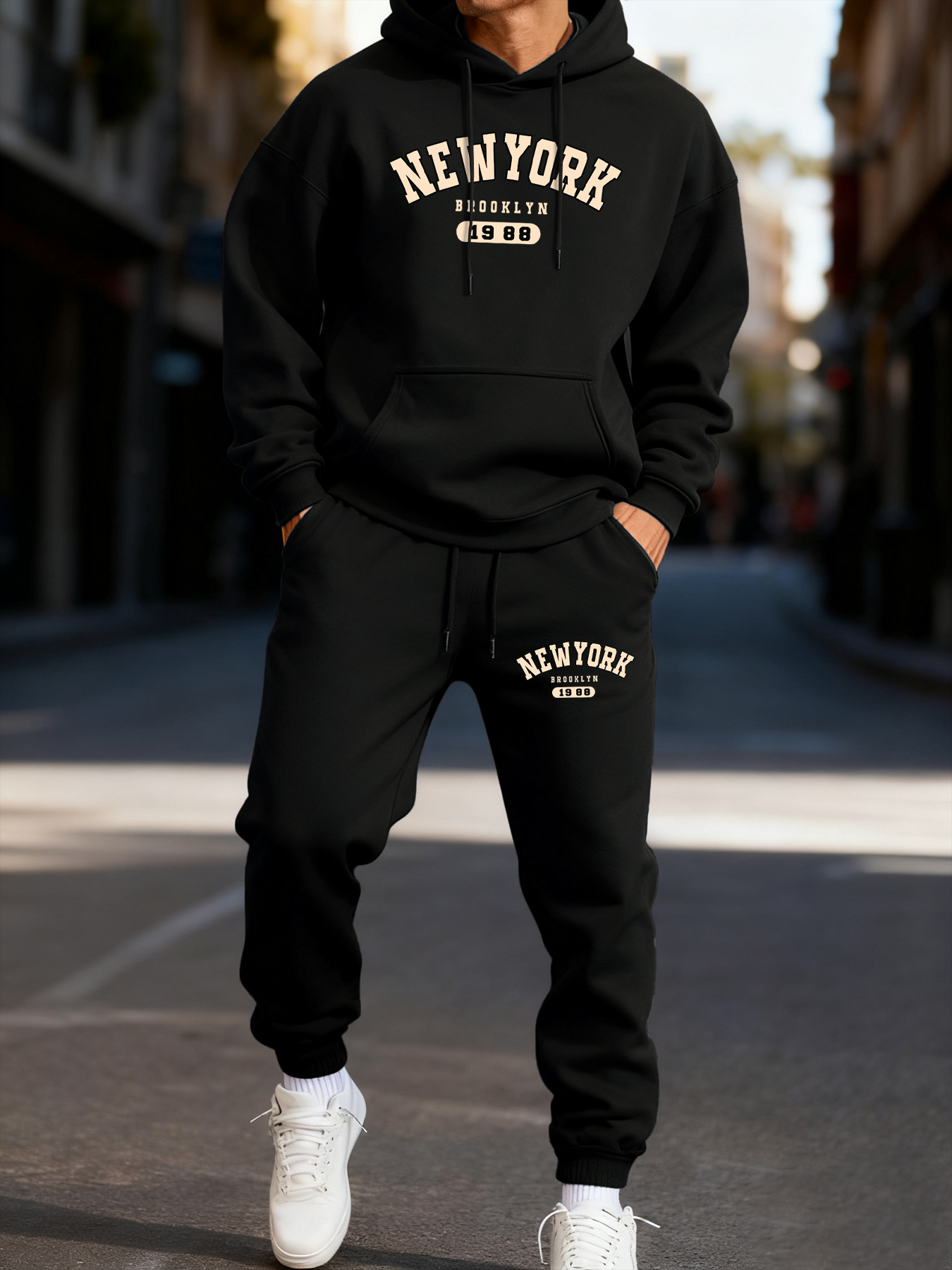New York Brooklyn 1988 Print M - Winter Clothing English avis et prix