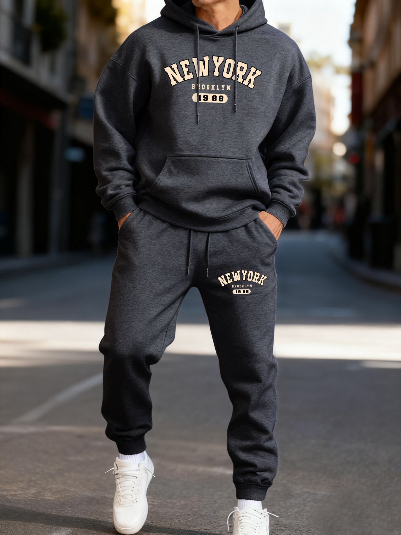 New York Brooklyn 1988 Print M - Winter Clothing English avis et prix