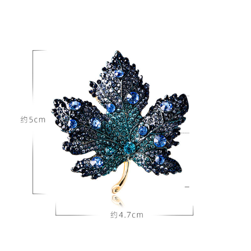 Maple Leaf Brooch with Optiona - Winter Clothing Options avis et prix