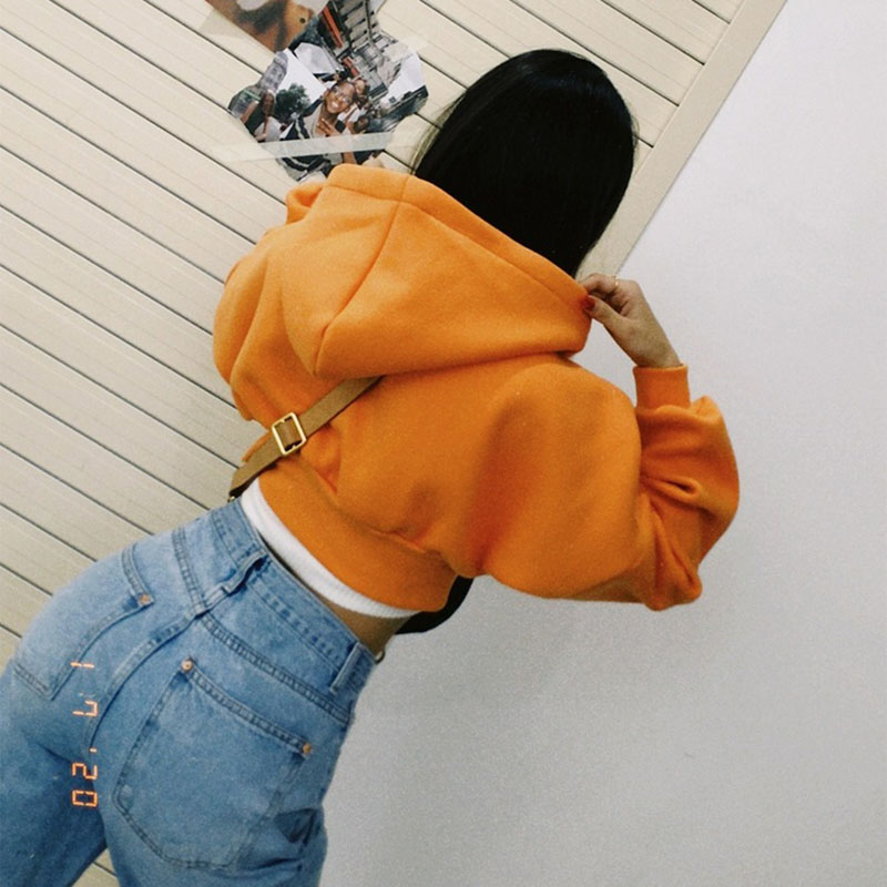 Cropped Zip Up Hoodies Women S - Jacket Winter Clothing avis et prix