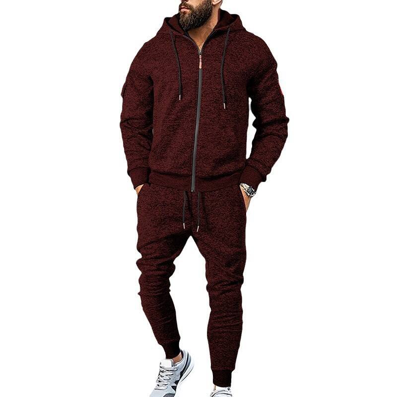 Men's Fleece Lined Hooded Zipp - Winter Clothing Usa avis et prix