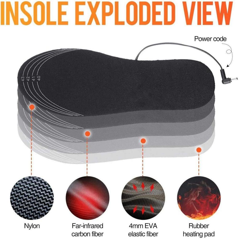 Tolex USB Rechargeable Heated  - Heated Insole Rechargeable avis et prix