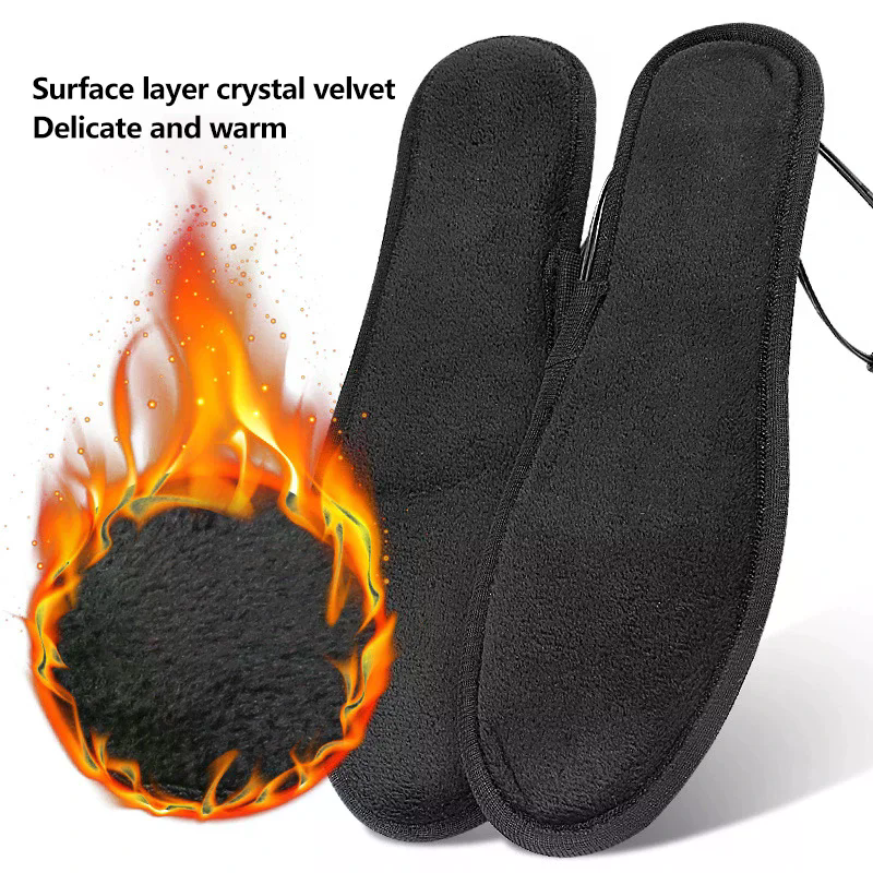USB Heated Shoe Insoles Electr - Heated Insole Rechargeable avis et prix