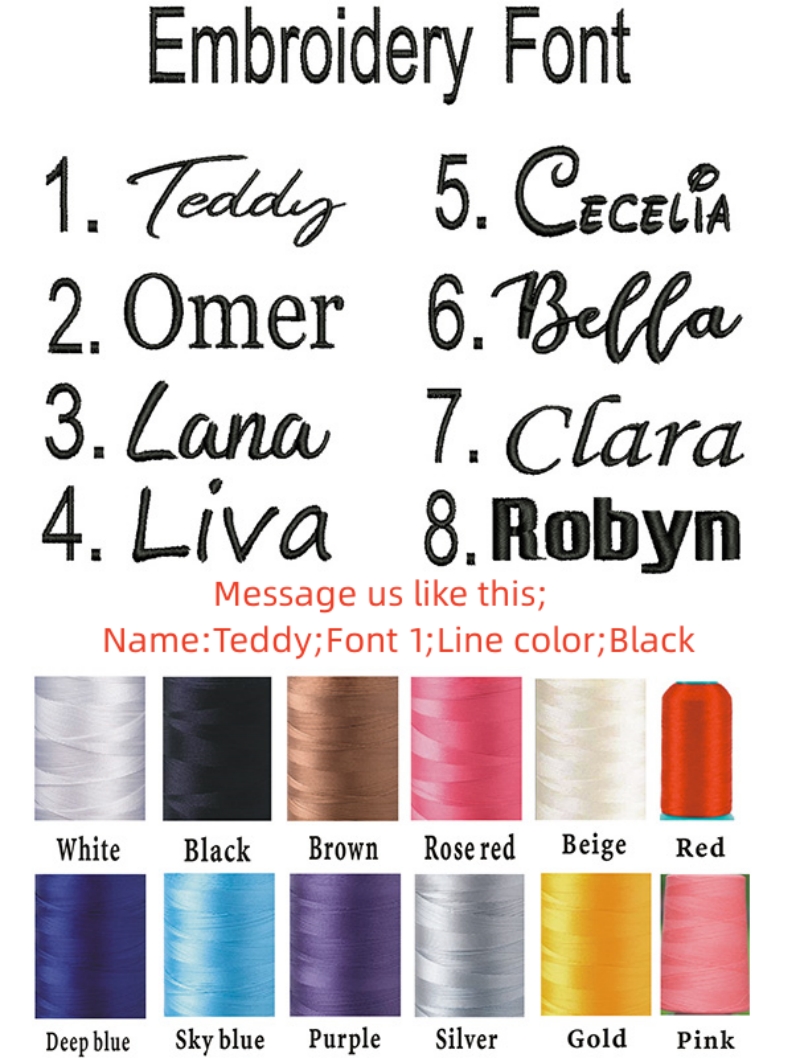 Personalised Embroidery Childr - Winter Under Clothing avis et prix