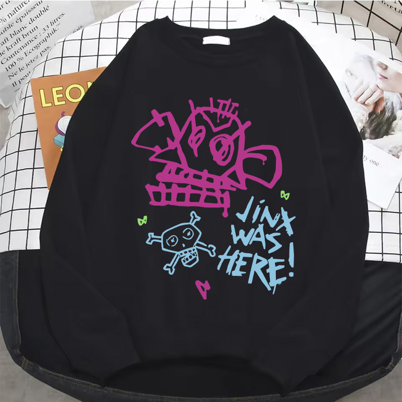 Jinx Arcane Hoodie Hot Anime W - Winter Under Clothing avis et prix