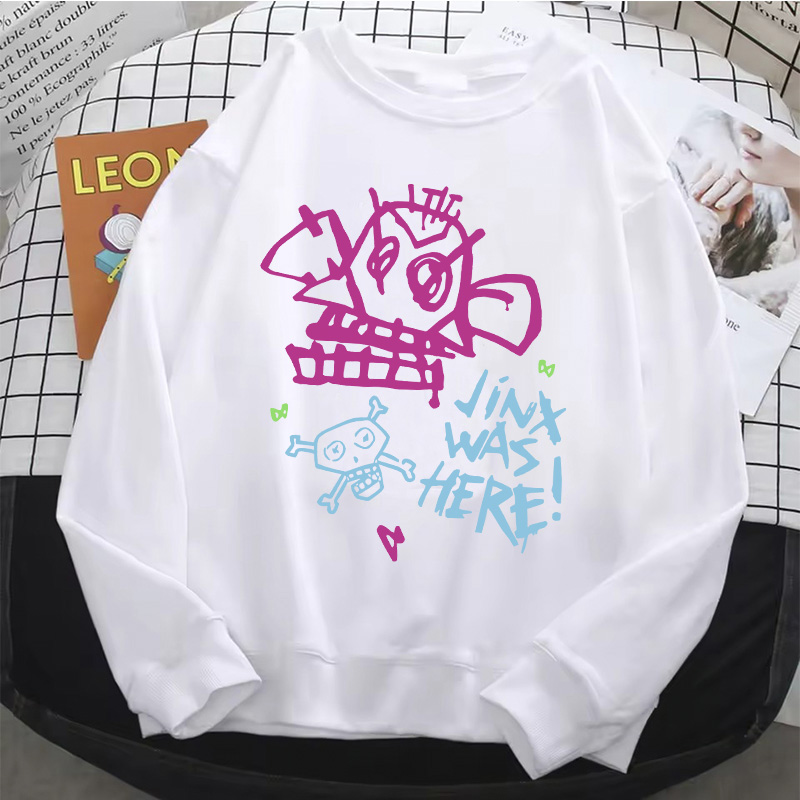 Jinx Arcane Hoodie Hot Anime W - Winter Under Clothing avis et prix