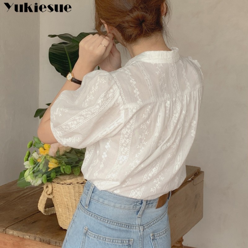 Shirts Women All-match V-Neck  - Winter Clothing Korean avis et prix