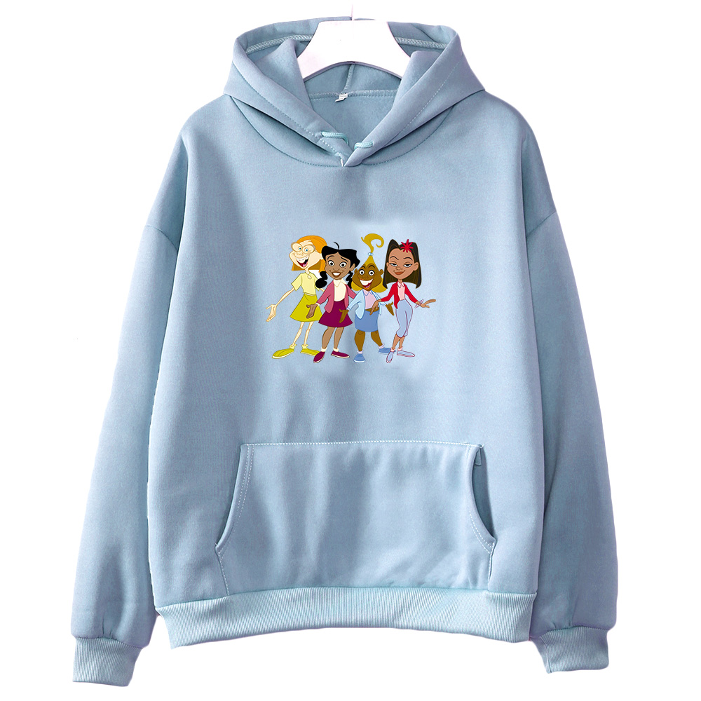 Cartoon Proud Family Hooded Sh - Winter Clothing Drawing avis et prix