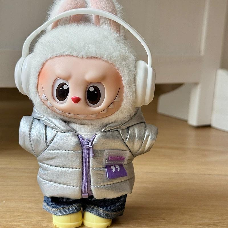 For 15 17cm Labubu Doll Down J - Jacket Winter Clothing avis et prix