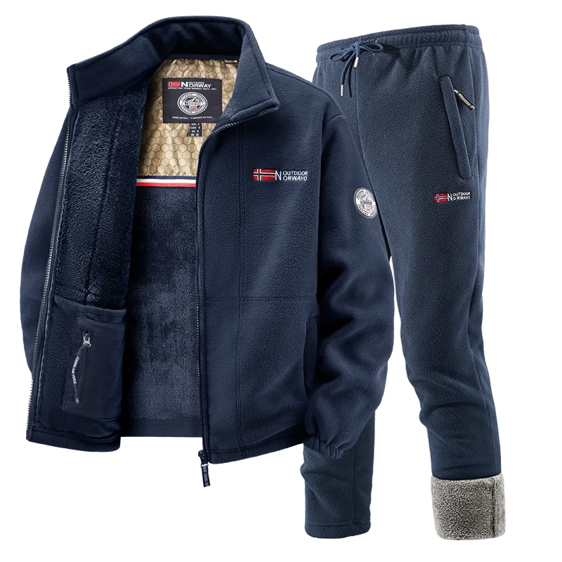Mens Winter Fleece Tracksuit S - Winter Clothing For avis et prix