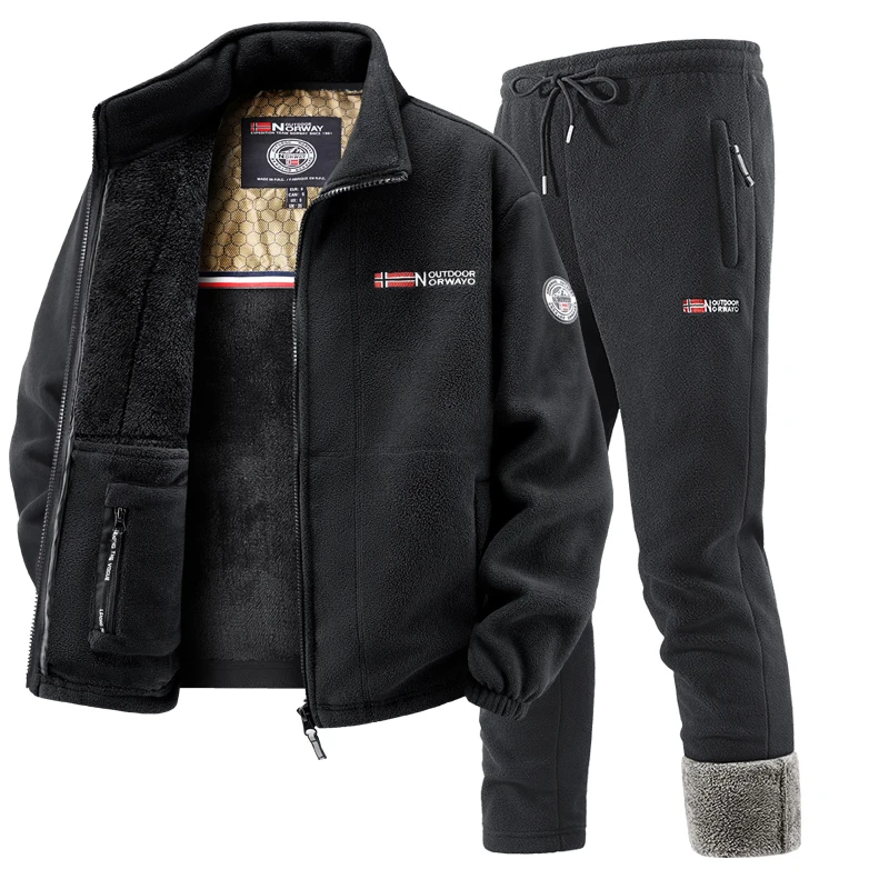Mens Winter Fleece Tracksuit S - Winter Clothing For avis et prix
