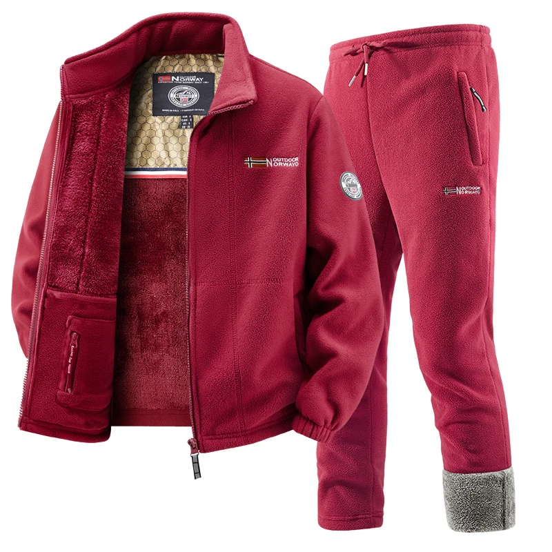 Mens Winter Fleece Tracksuit S - Winter Clothing For avis et prix