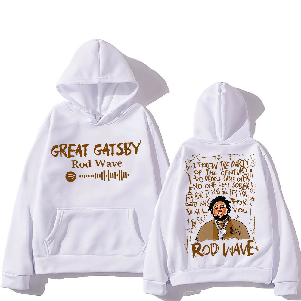 Rod Wave Graphic Printing Hood - Winter Clothing Drawing avis et prix