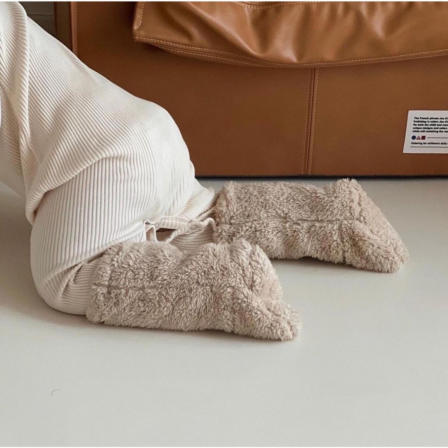 Warm Winter Baby Socks Coral F - Winter Clothing For Babies avis et prix