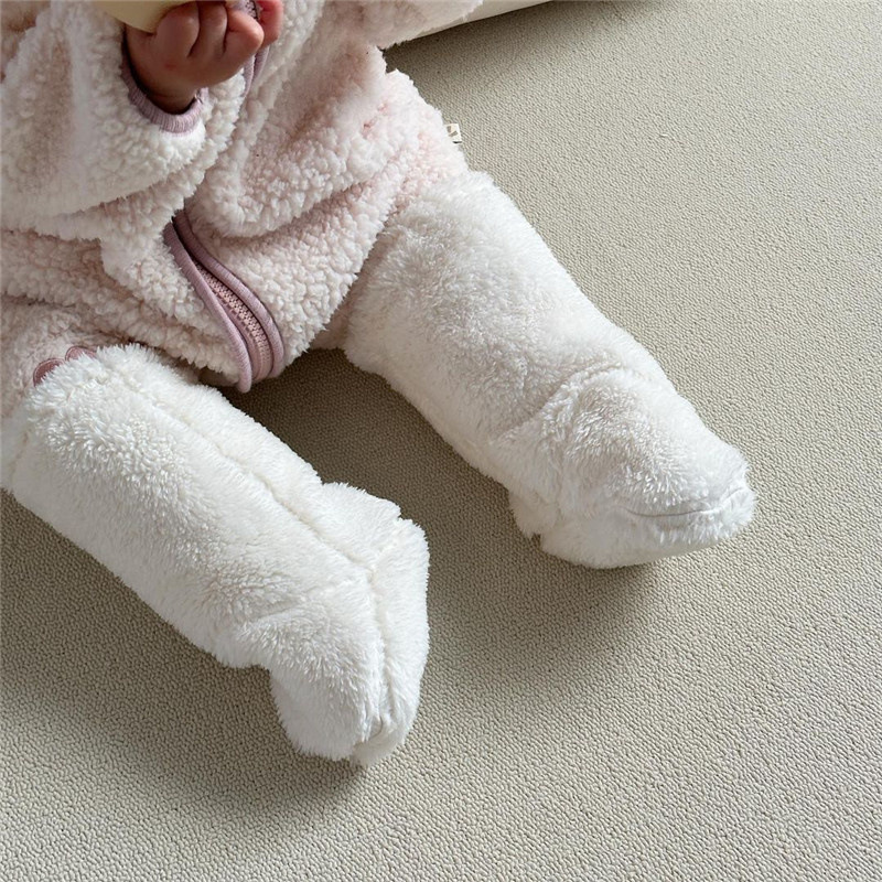 Warm Winter Baby Socks Coral F - Winter Clothing For Babies avis et prix