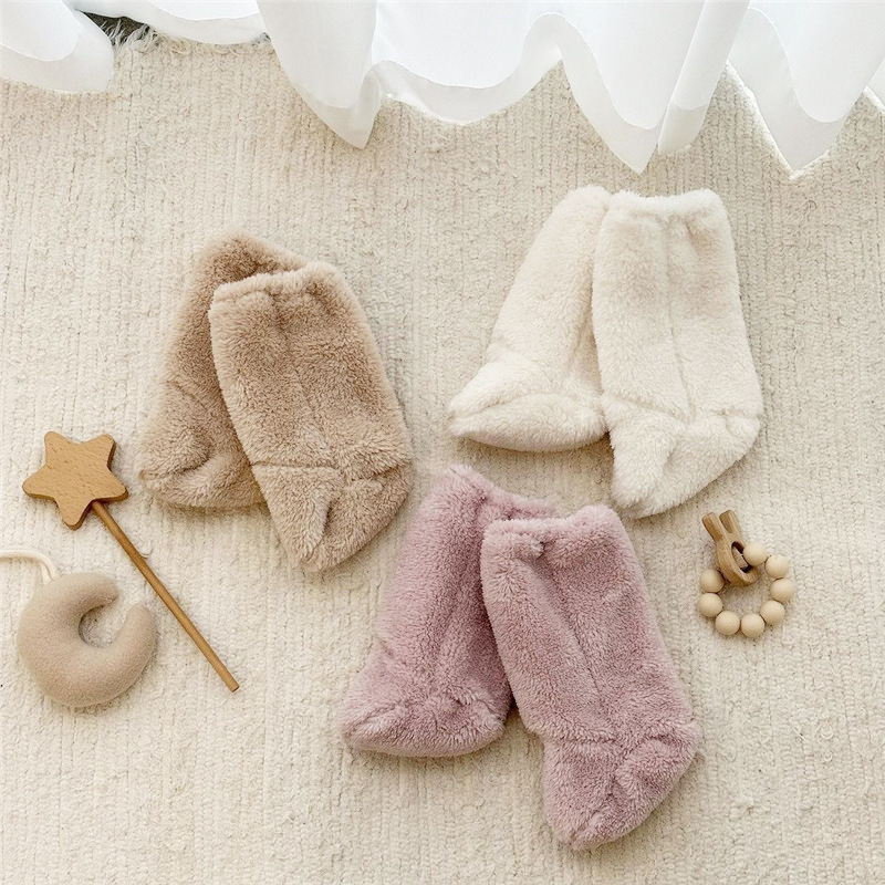 Warm Winter Baby Socks Coral F - Winter Clothing For Babies avis et prix