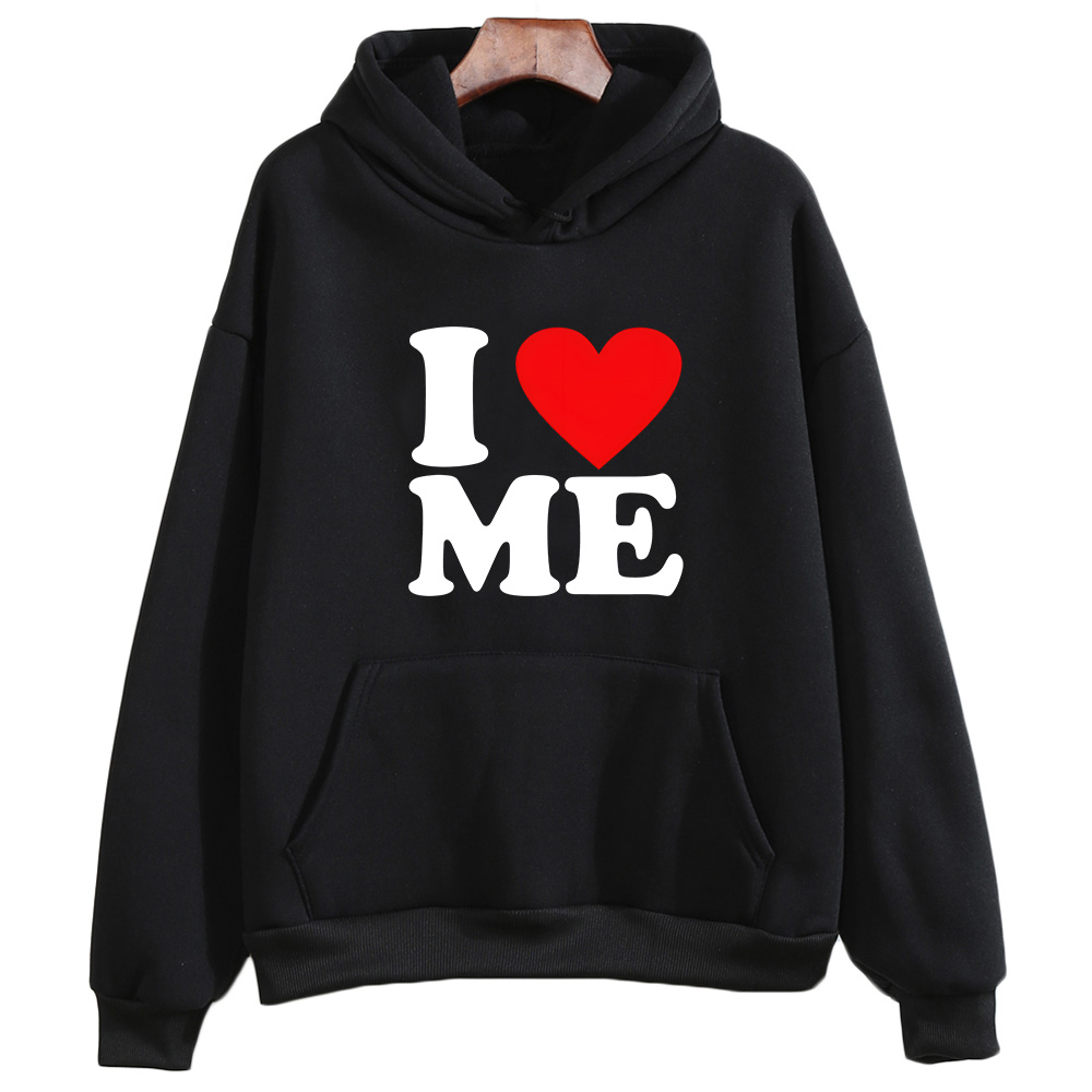 I Love Me Print Sweatshirts Pr - Winter Clothing Drawing avis et prix