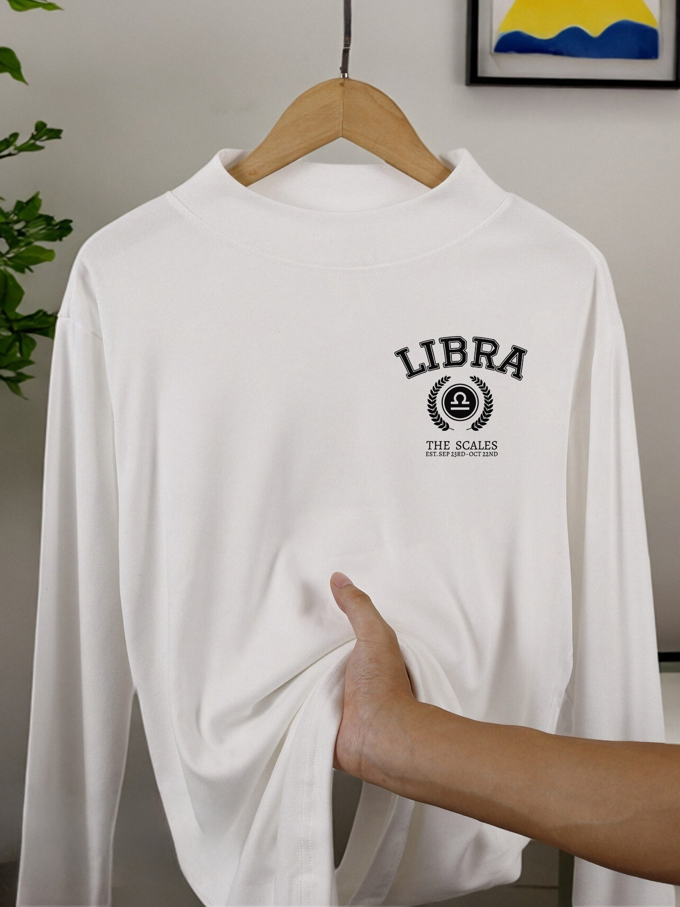 Libra The Scales Print Leisure - Winter Clothing Usa avis et prix