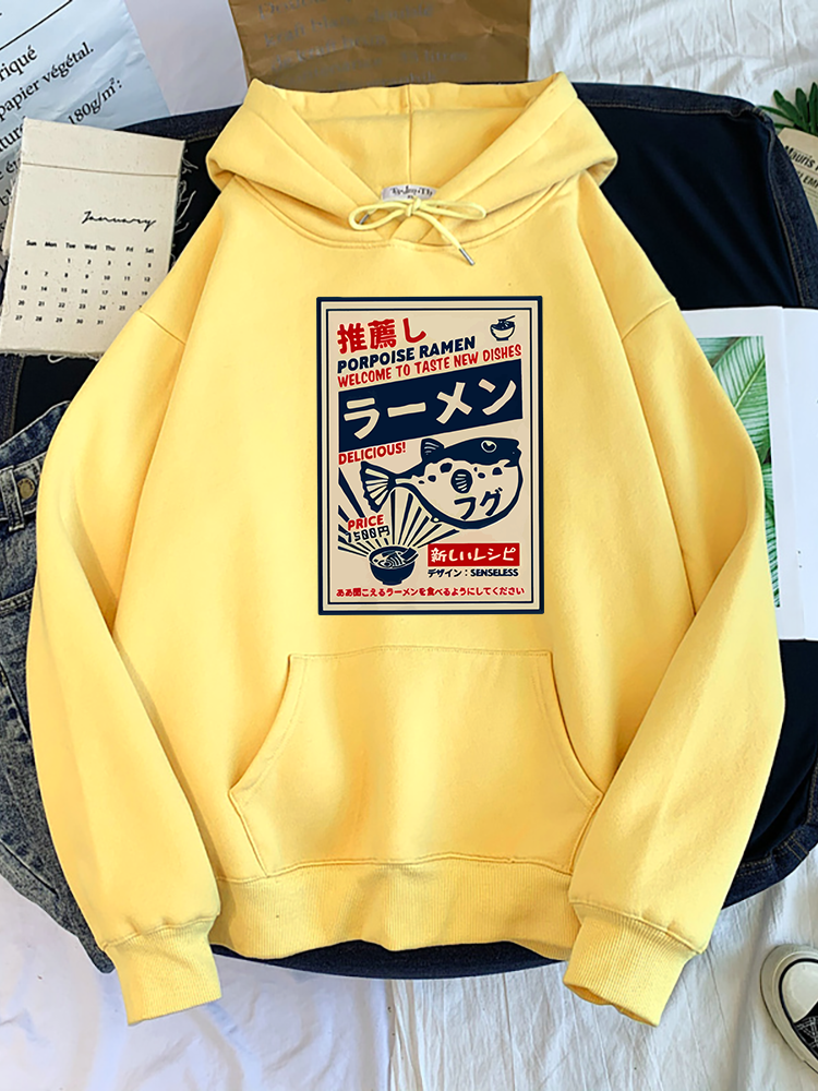 Puffer Fish Ramen Japanese Men - Winter Clothing Drawing avis et prix