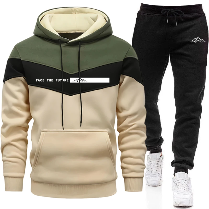 New Men's Tracksuit Fall Winte - Winter Clothing Usa avis et prix