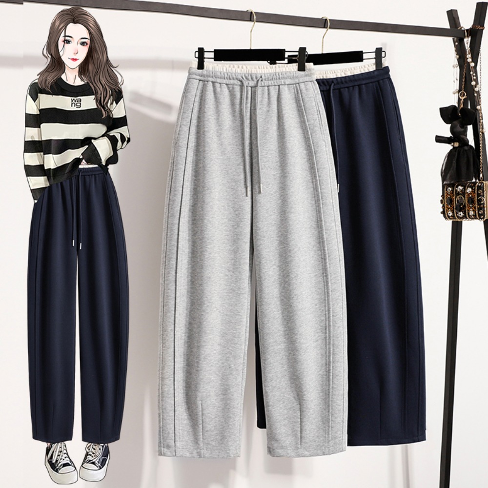 Casual High Waist Spliced Stra - Winter Clothing Korean avis et prix