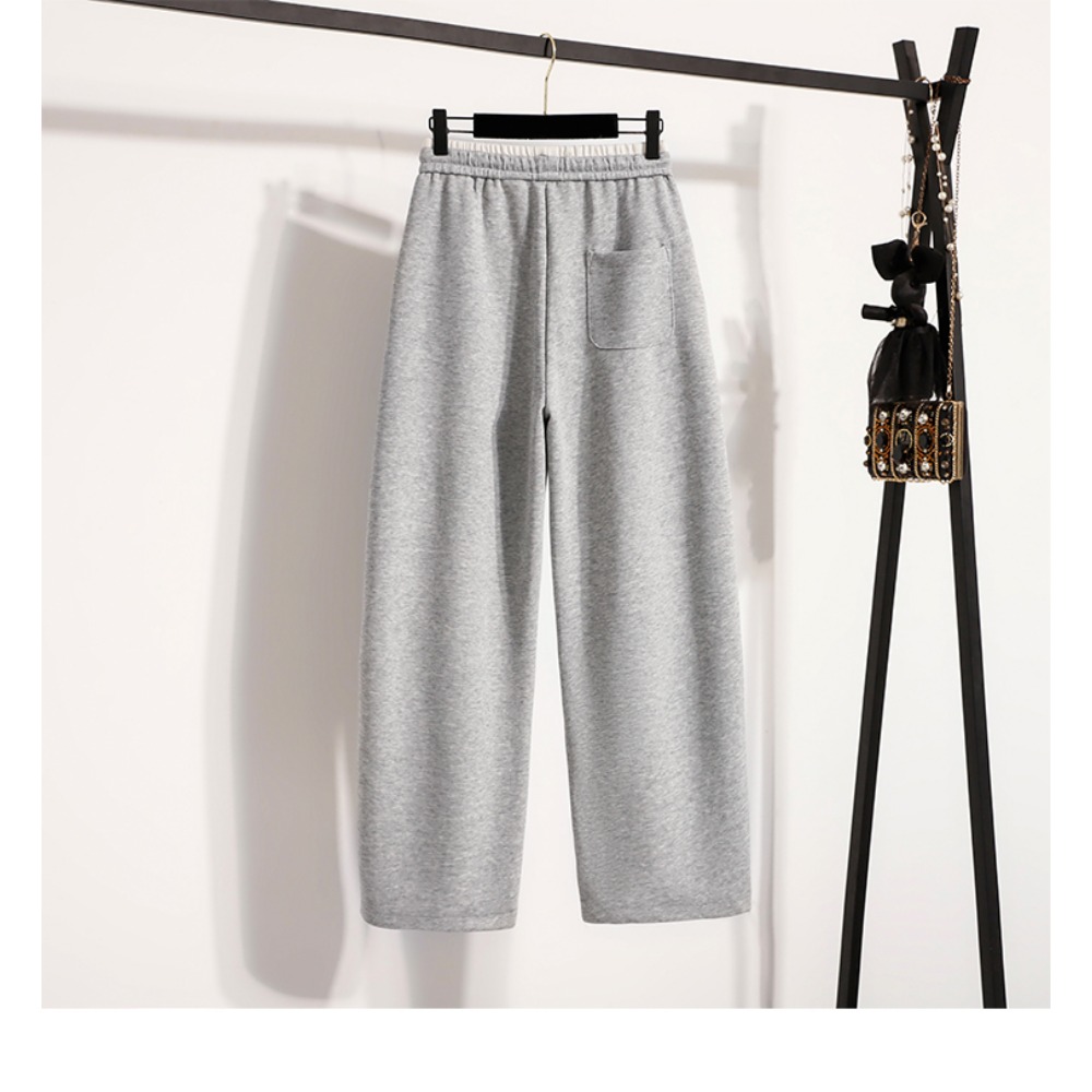 Casual High Waist Spliced Stra - Winter Clothing Korean avis et prix
