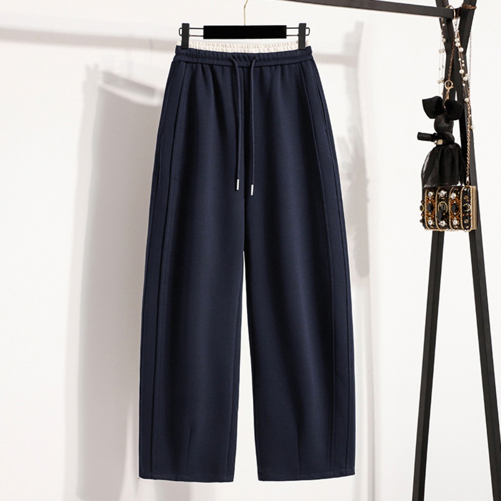 Casual High Waist Spliced Stra - Winter Clothing Korean avis et prix