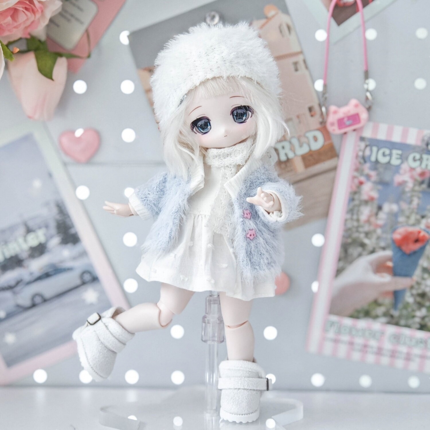 Bonnie Bunny Dream Bjd Doll Cl - Winter Clothing Options avis et prix
