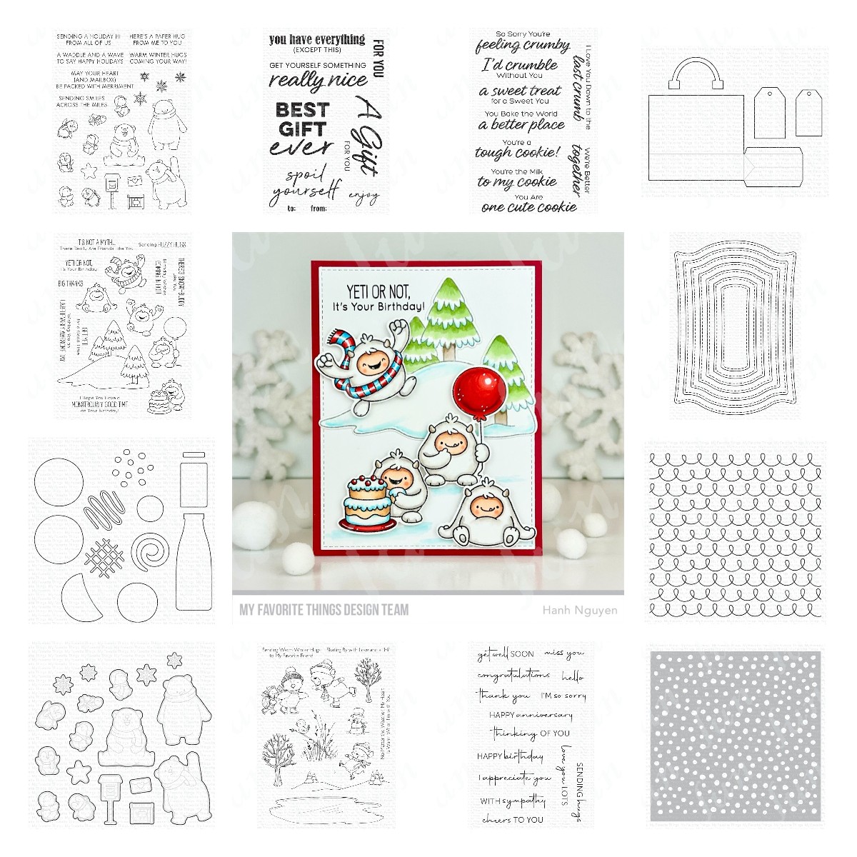 Warm Winter Hugs New Metal Cut - Winter Clothing Drawing avis et prix