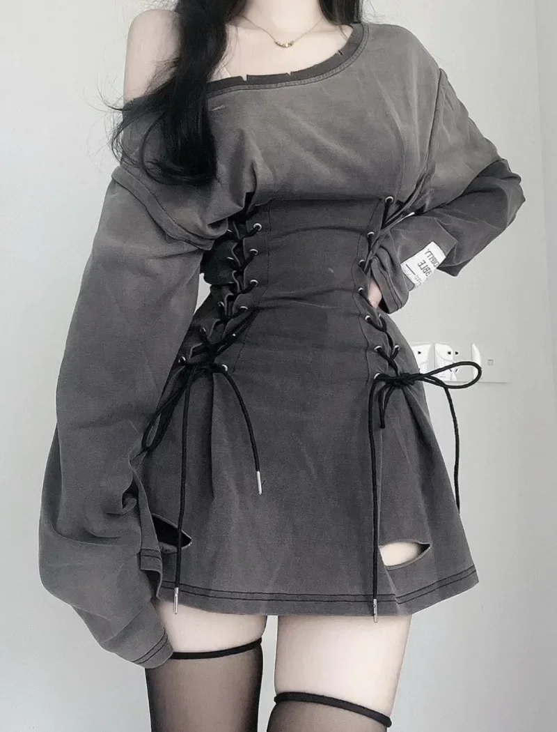 Fairycore Grunge Corset Dress  - Winter Clothing Aesthetic avis et prix