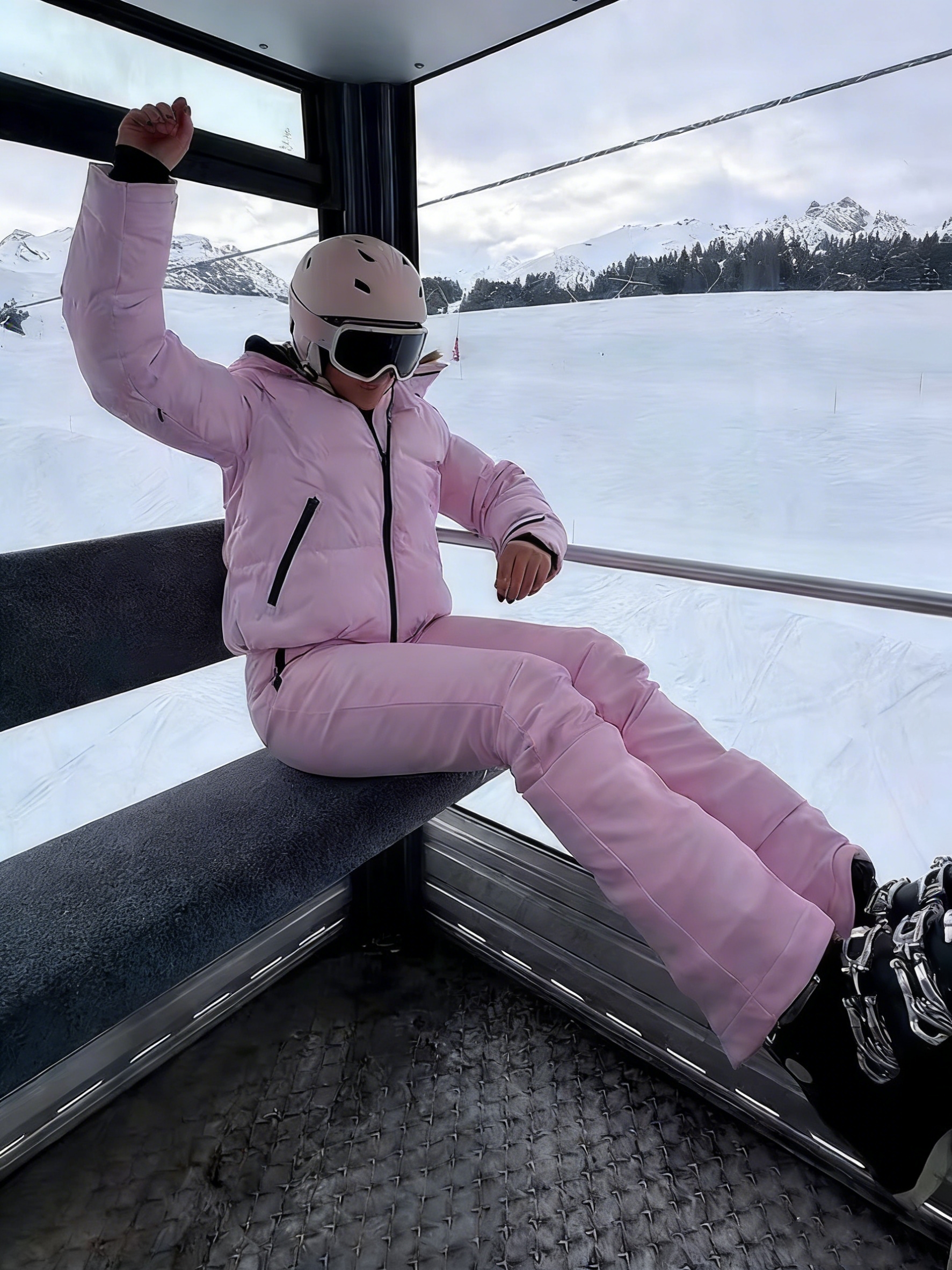 Winter Pink Thicken Warm Women - Winter Clothing For avis et prix