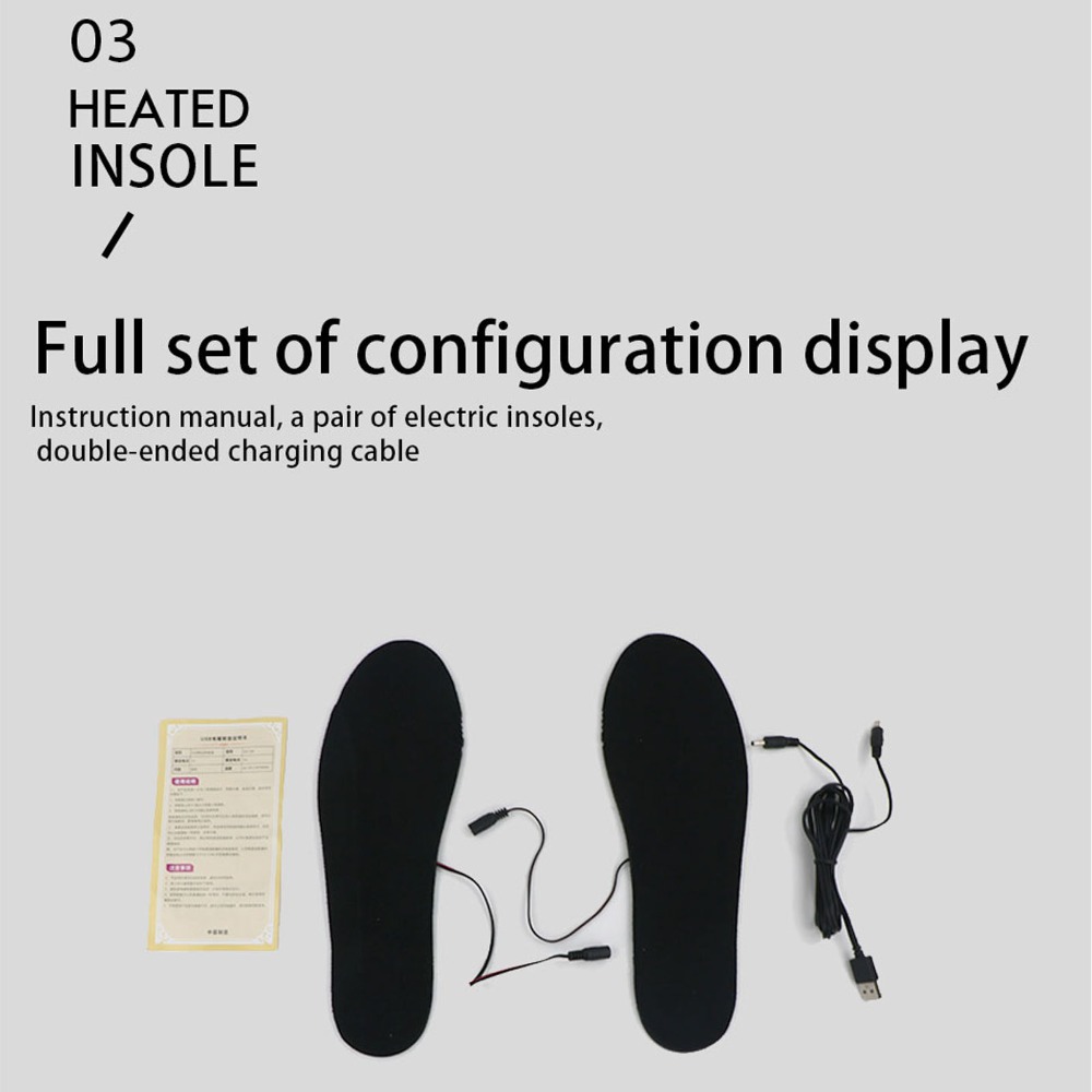 Energy Saving USB Powered Heat - Heated Insole Rechargeable avis et prix