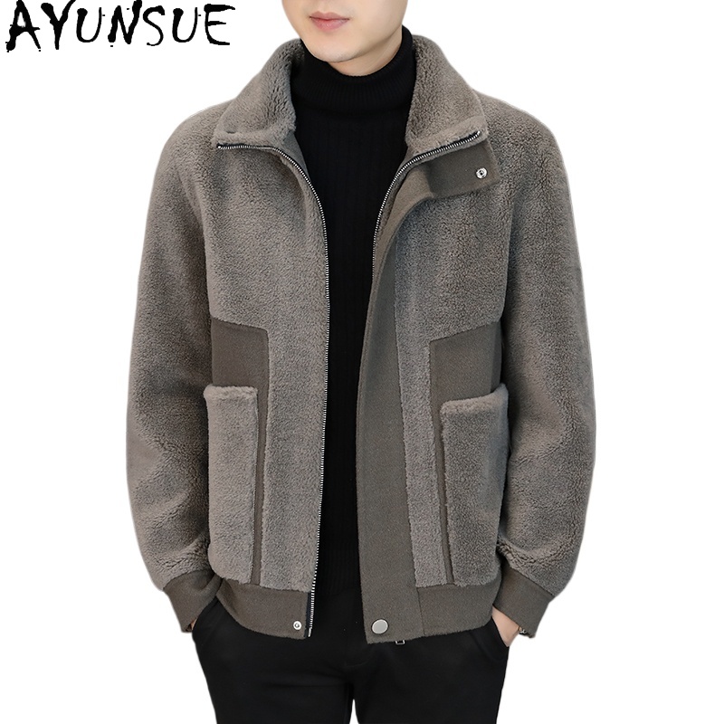 AYUNSUE Winter 100% Wool Coats - Winter Clothing Korean avis et prix