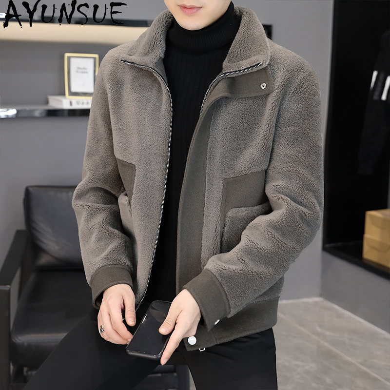 AYUNSUE Winter 100% Wool Coats - Winter Clothing Korean avis et prix