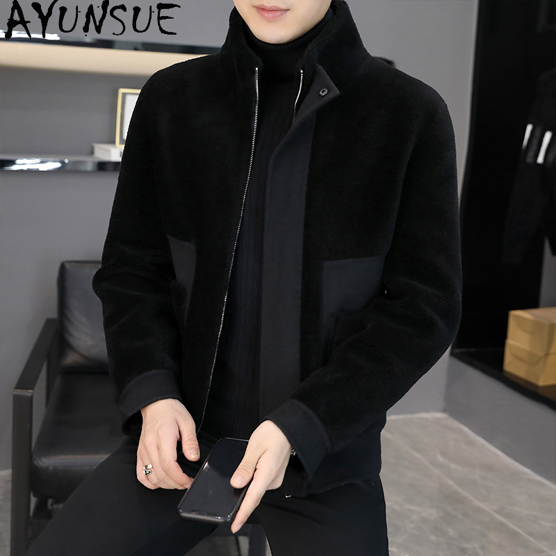 AYUNSUE Winter 100% Wool Coats - Winter Clothing Korean avis et prix