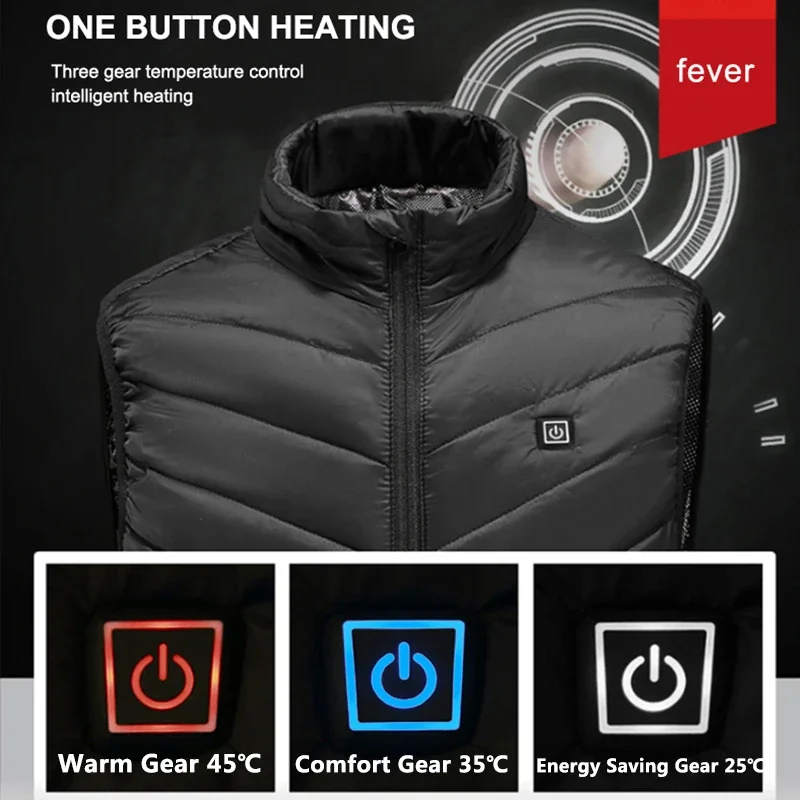 PHMAX Heated Vest Winter Warm  - Winter Under Clothing avis et prix