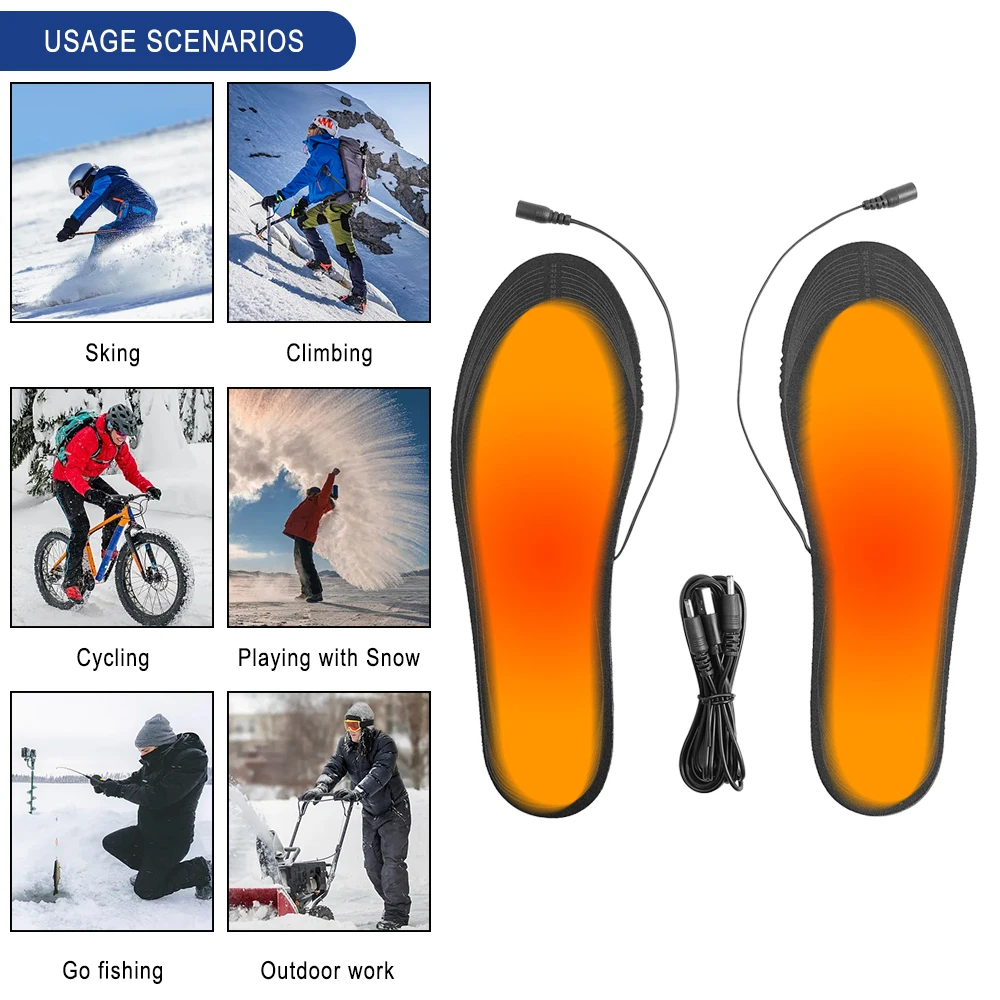 USB Rechargeable Heated Insole - Heated Insole Rechargeable avis et prix