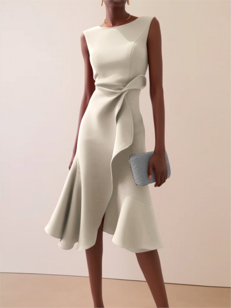Elegant Women's Evening Dress  - Winter Clothing Drawing avis et prix