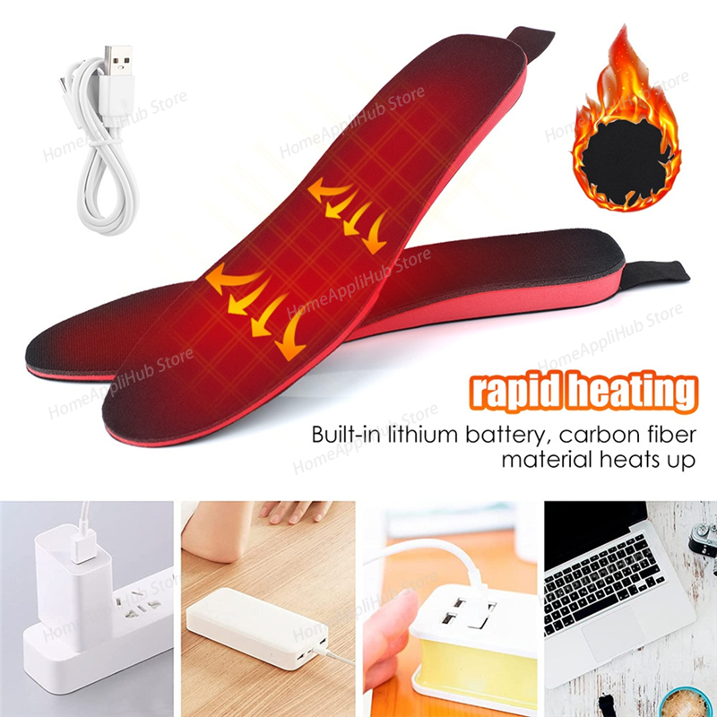 USB Heated Shoe Insoles Rechar - Heated Insole Rechargeable avis et prix