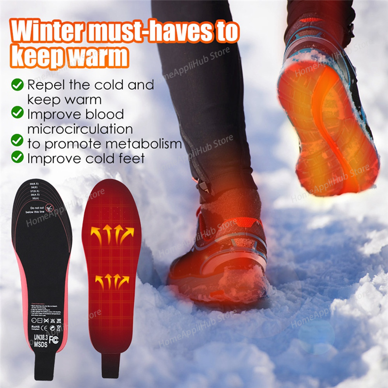 USB Heated Shoe Insoles Rechar - Heated Insole Rechargeable avis et prix