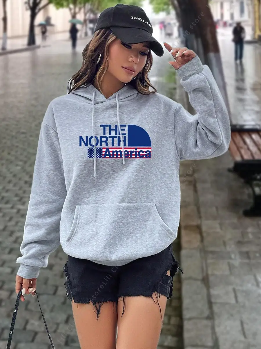 Womens Hoodies Graphic Letter  - Winter Clothing Drawing avis et prix